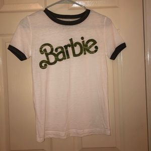 rue 21 barbie white extra small top see through